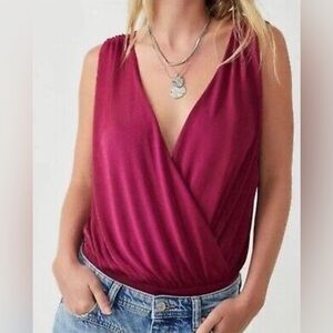 Free People Bodysuit Intimately Night Owl